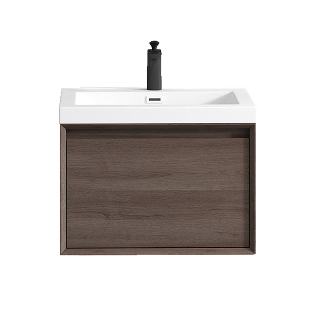 BELLA ''24inch WALL MOUNTED VANITY WITH ACRYLIC TOP