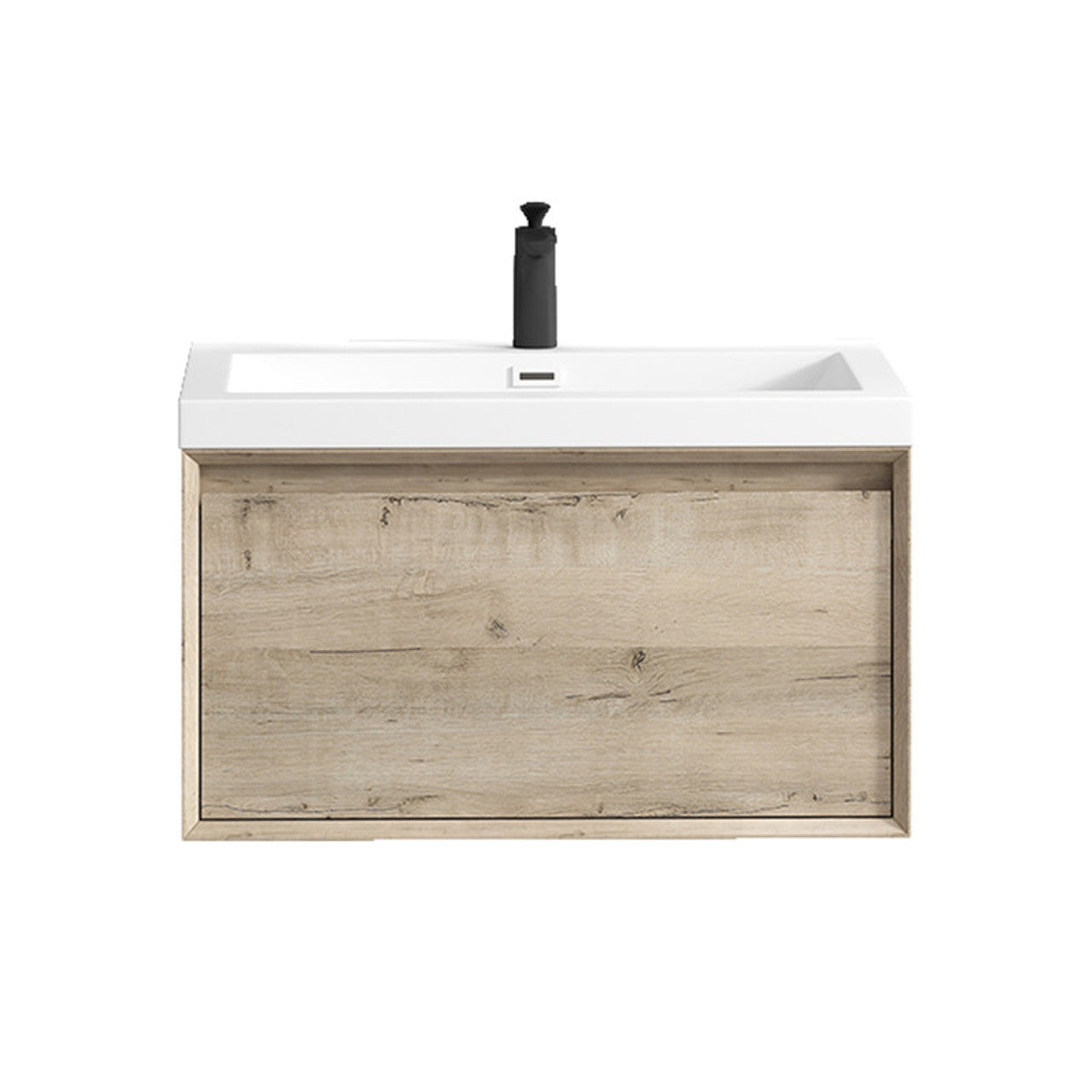 BELLA ''30 inch WALL MOUNTED VANITY WITH ACRYLIC TOP