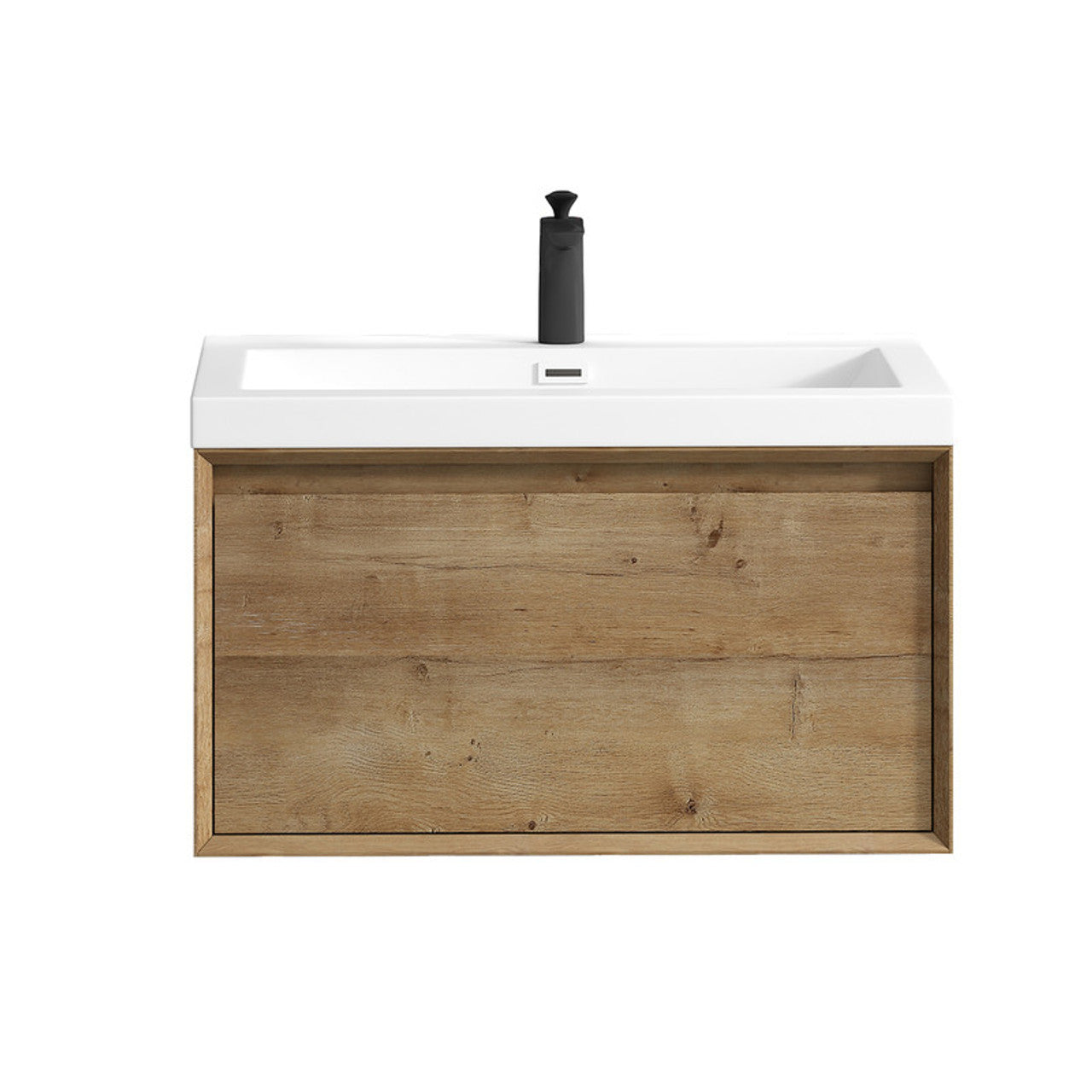 BELLA ''30 inch WALL MOUNTED VANITY WITH ACRYLIC TOP